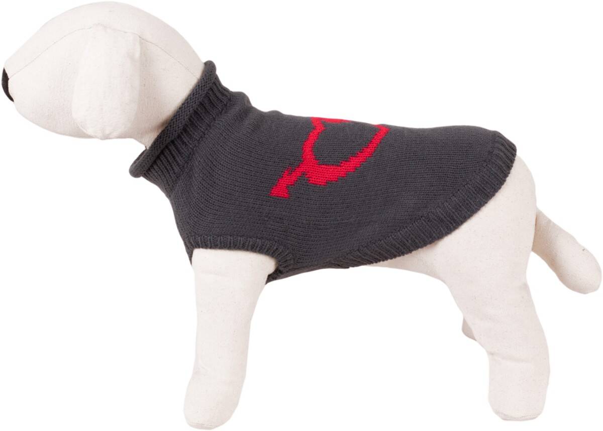 Sweterek dla psa Happet 440M grafit M-30cm (Zdjęcie 2)