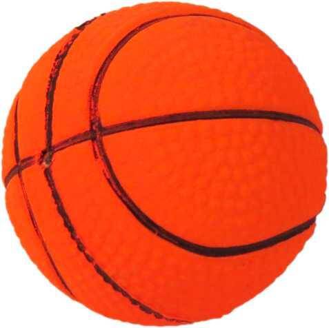 Zabawka piłka koszykówka Happet 72mm pomarańczowa (Zdjęcie 1)