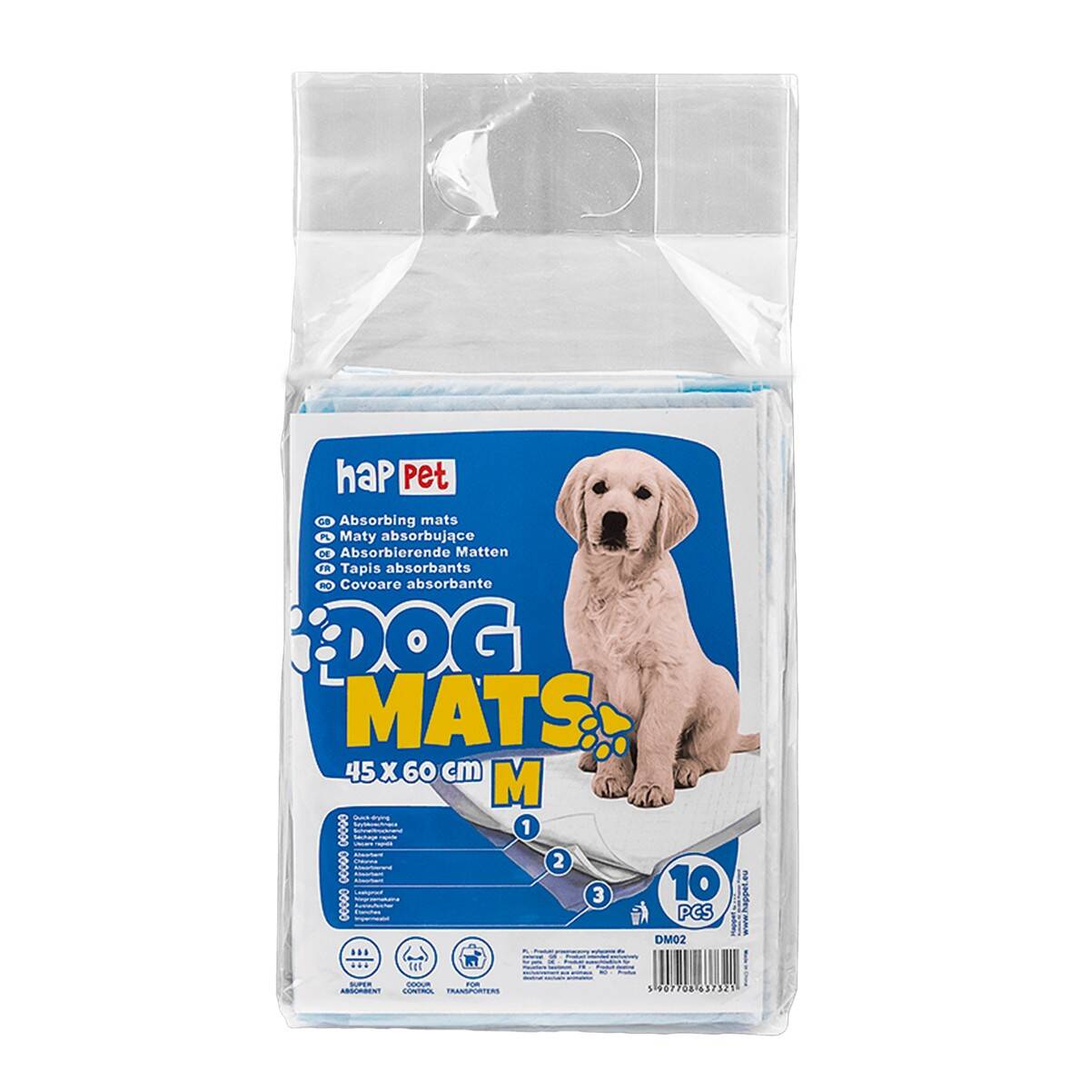 Maty Dog Mats Happet 60x45cm 10 szt.