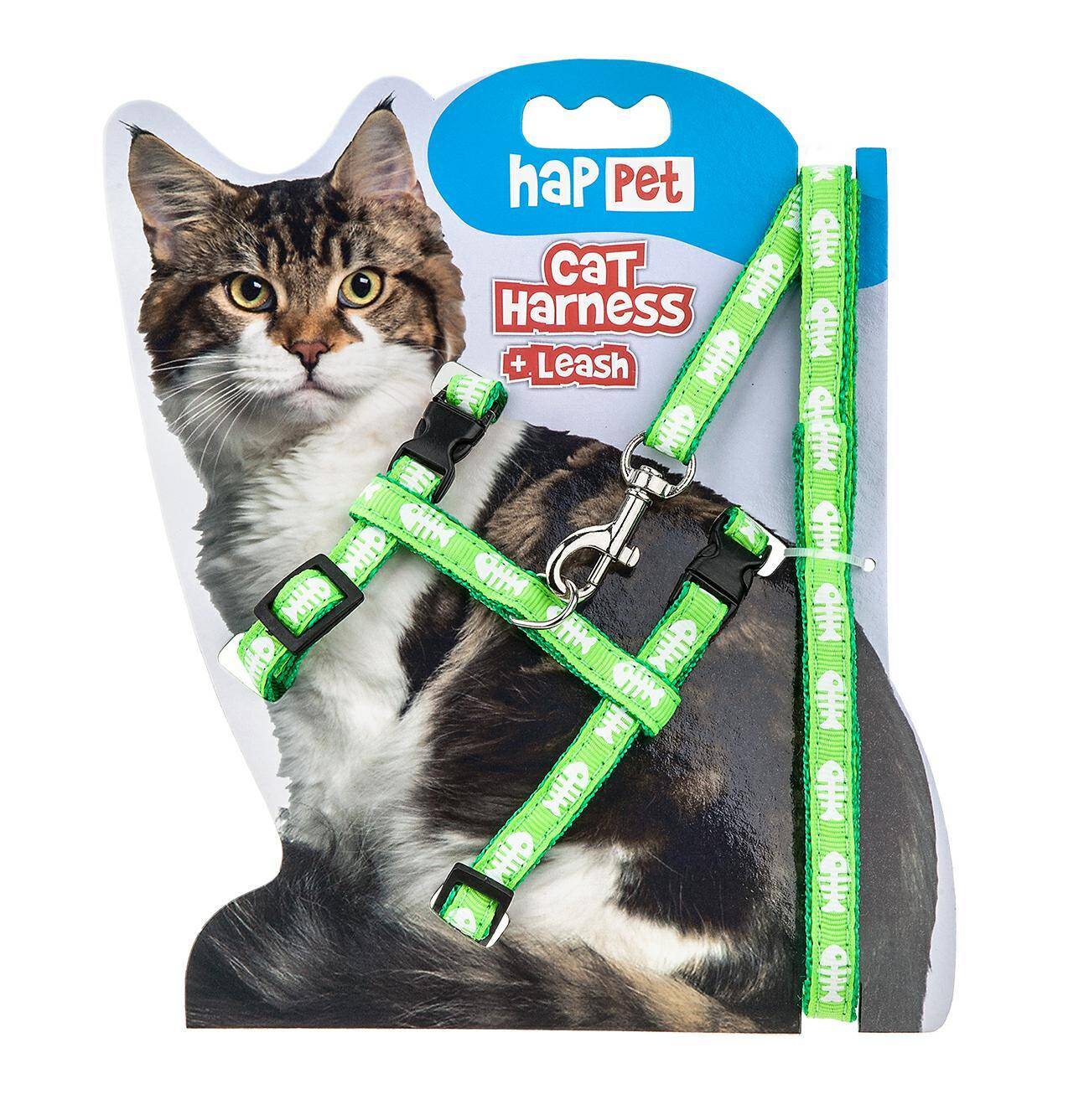Cat Harness green