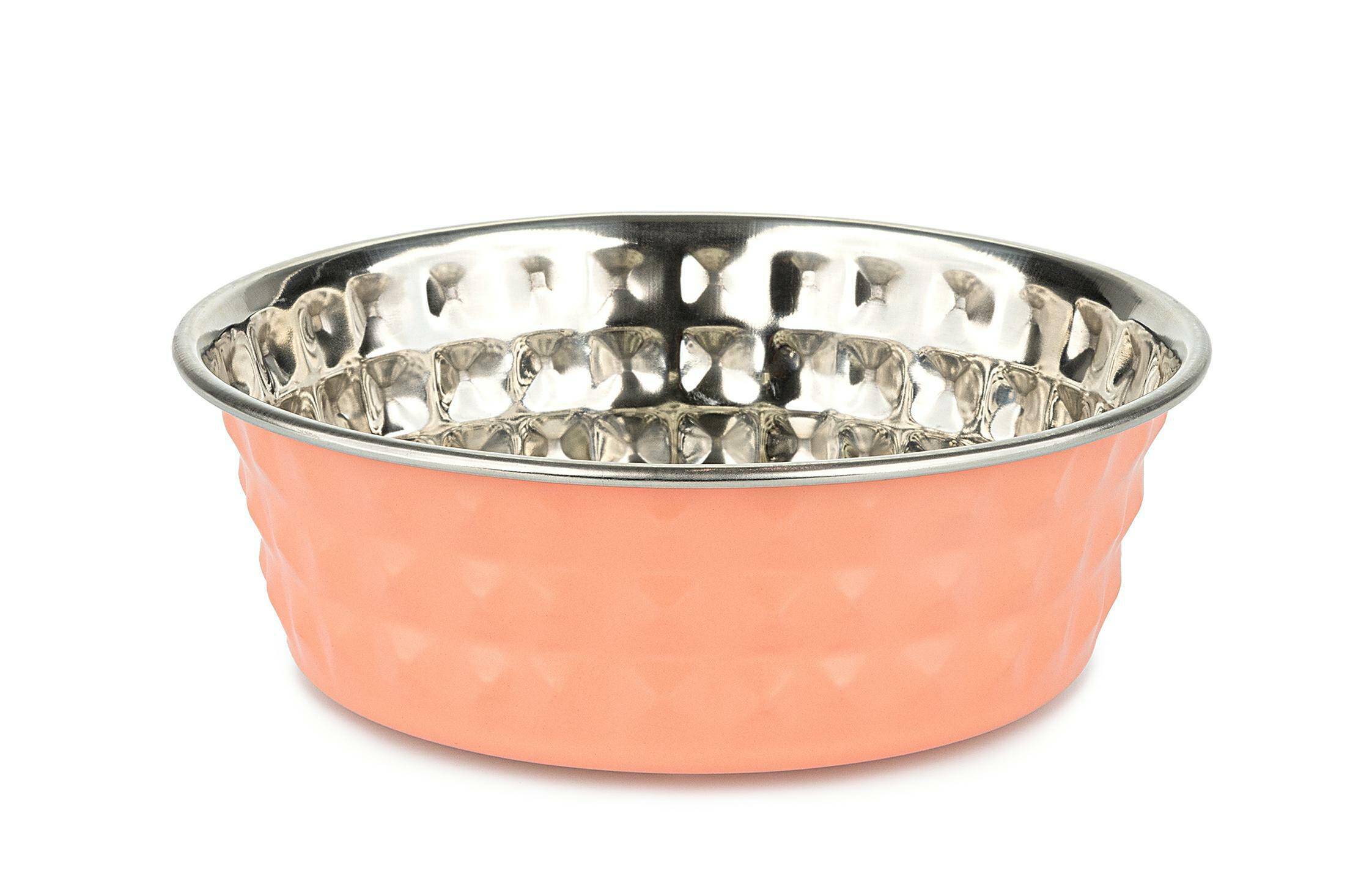 Diamond pattern bowl orange 11,0cm/0,9l