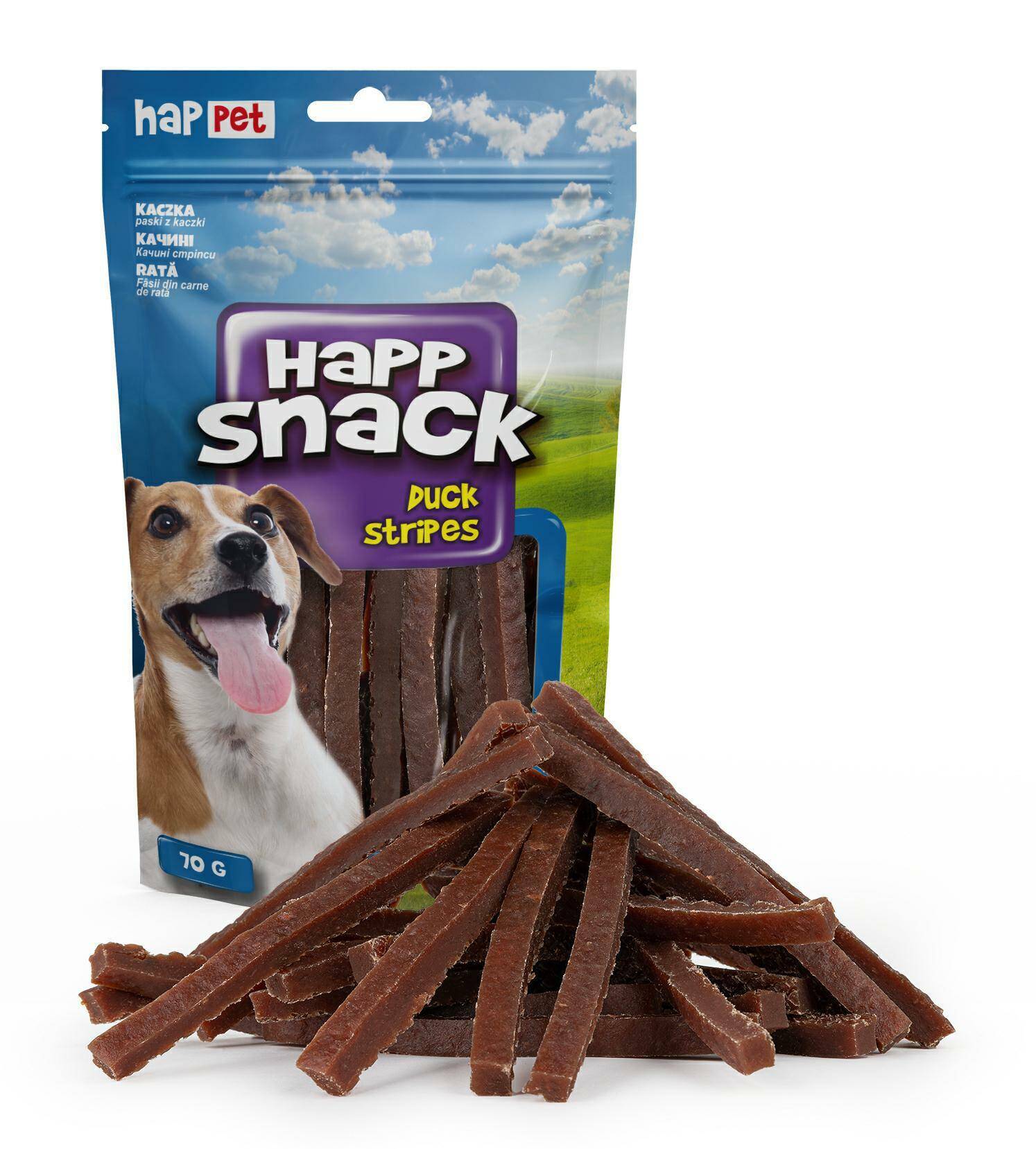  GC57Dog treats - duck strips 70g