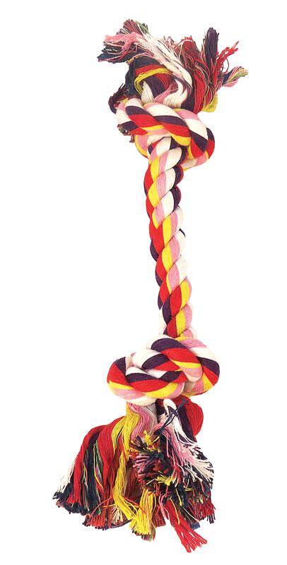Zabawka dla psa sznurek z węzłami 30cm Happet
