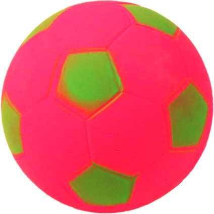 Moosgummi-Ball Fußball Happet 72mm rosa (Z-Z759JK)