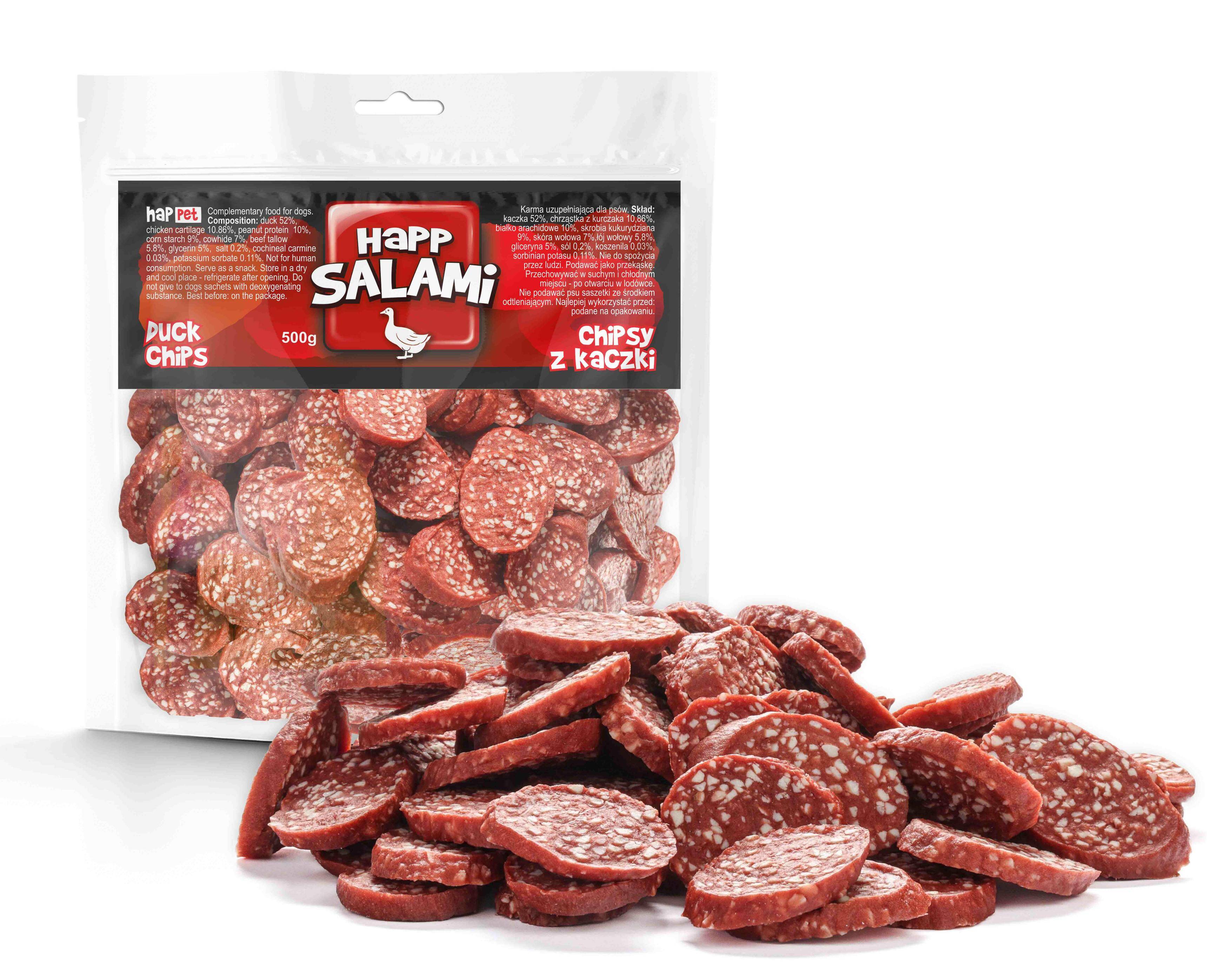 Duck Salami Chips 500 g