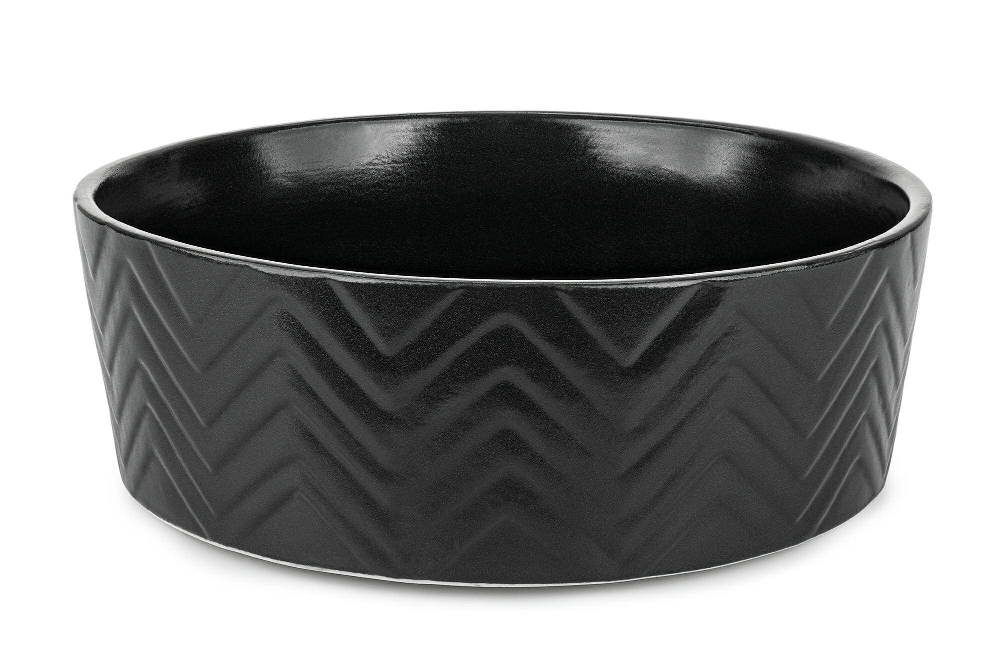 Ceramic bowl 18cm black (Photo 3)