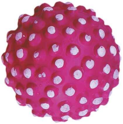 Zabawka piłka wypustki Happet 72mm różowa