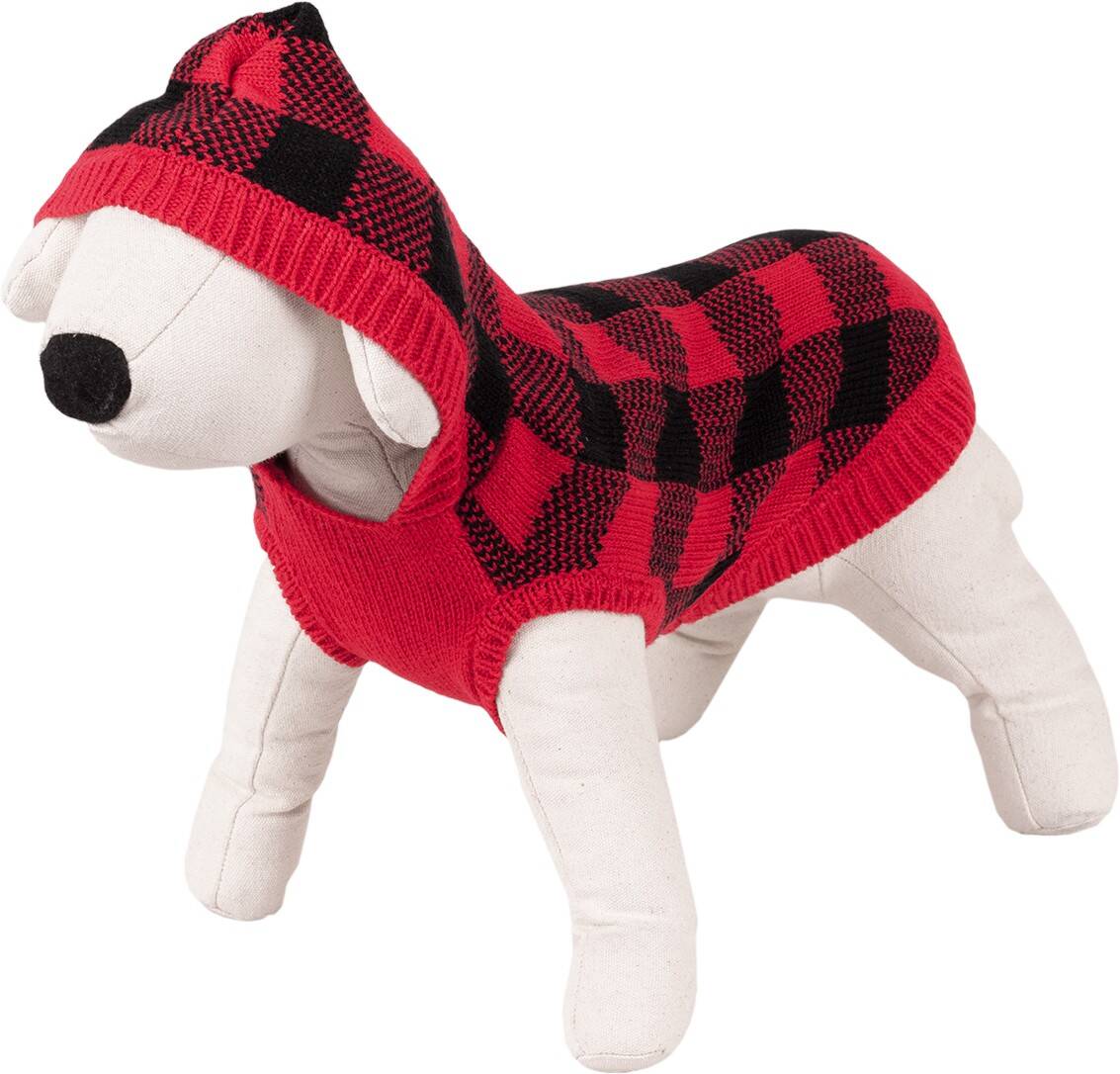 Sweterek dla psa Happet 420L z kapturem L-35cm (Zdjęcie 2)