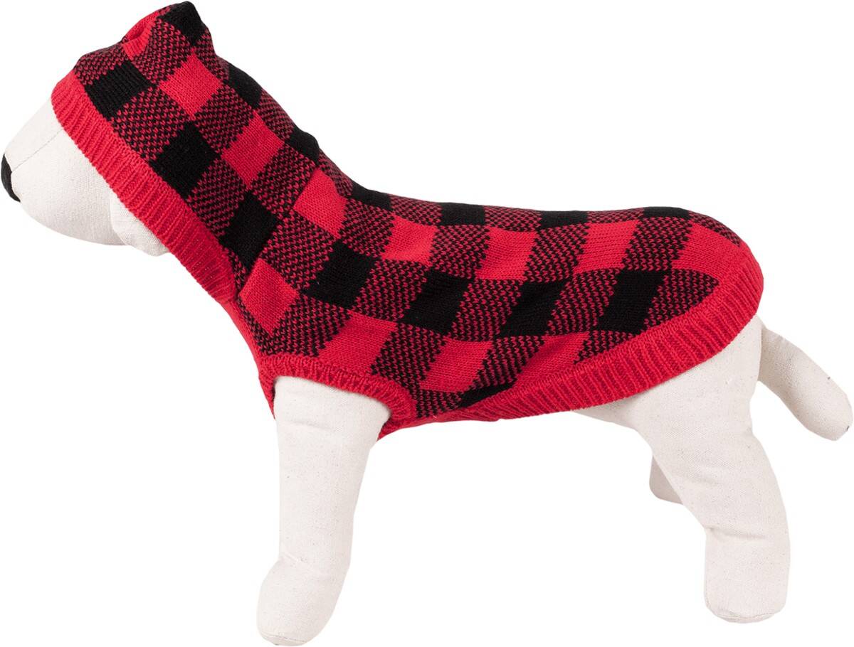 Sweterek dla psa Happet 420L z kapturem L-35cm (Zdjęcie 4)