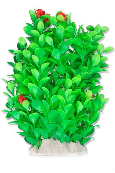 2f11 Artificial plant plastic bag 20cm HAPPET