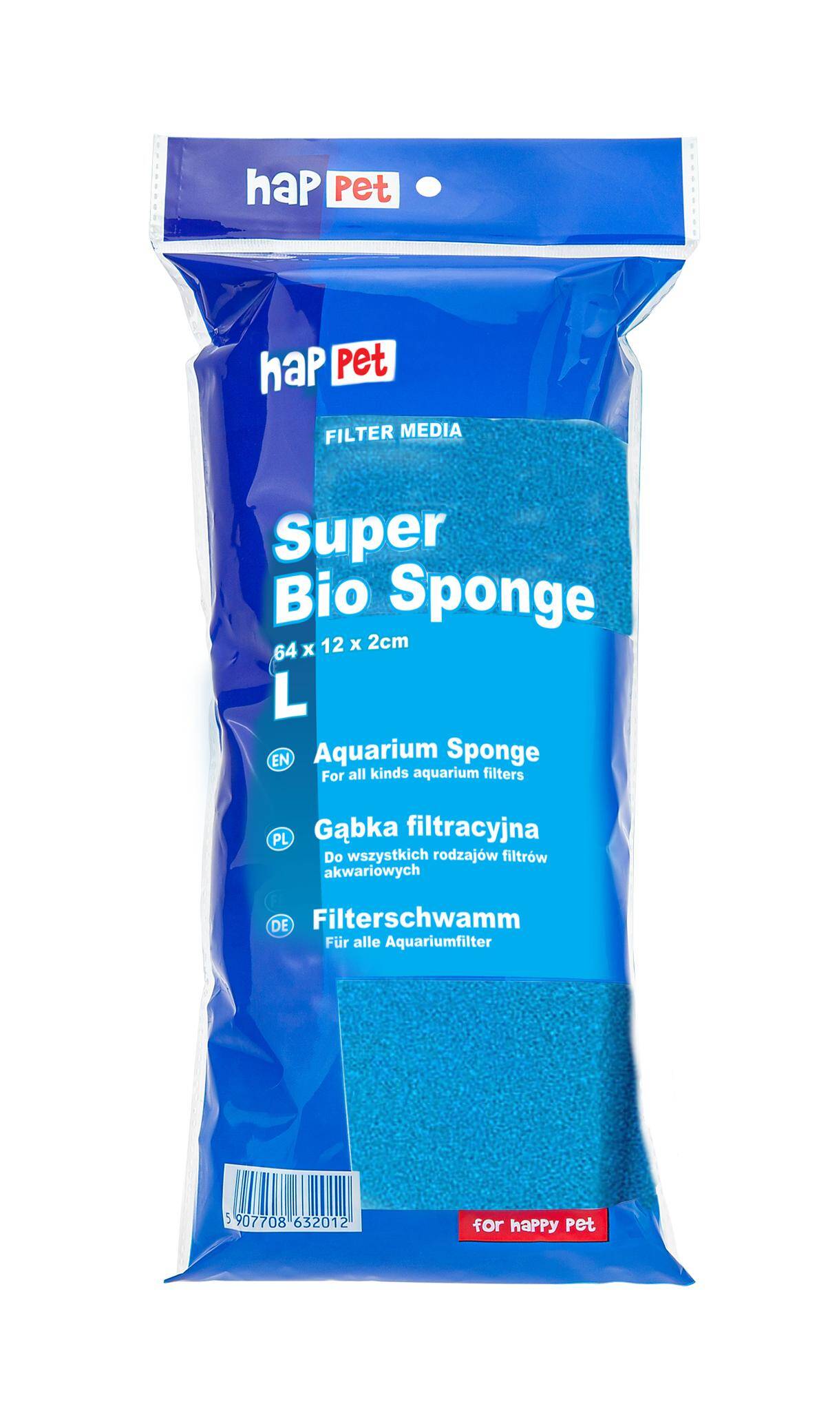 Bio sponge L Gąbka SUPER L Happet folia