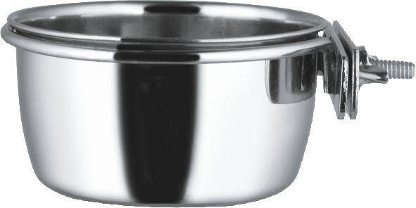 Bowl for cages with nut clamp 7,5cm/0,15l