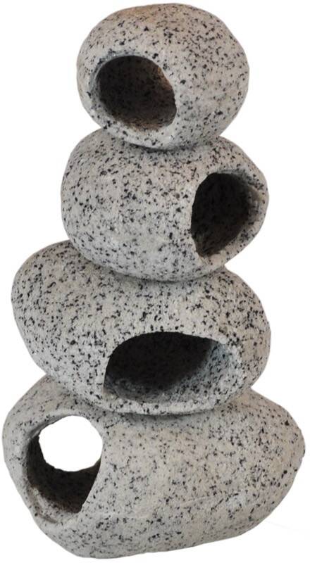 Aquarium drilled rock decoration Happet 708B 23 cm