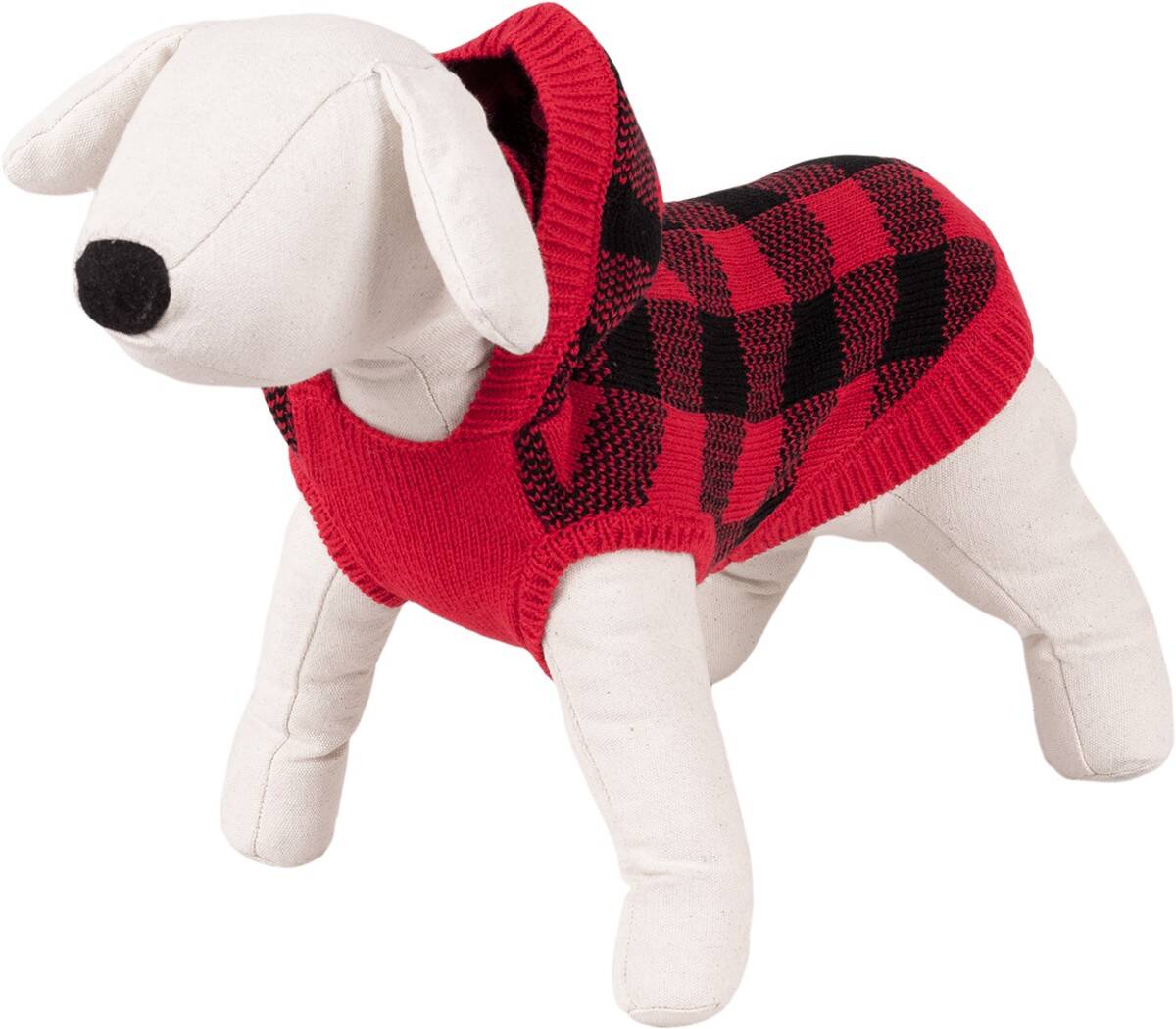 Sweterek dla psa Happet 420L z kapturem L-35cm (Zdjęcie 1)