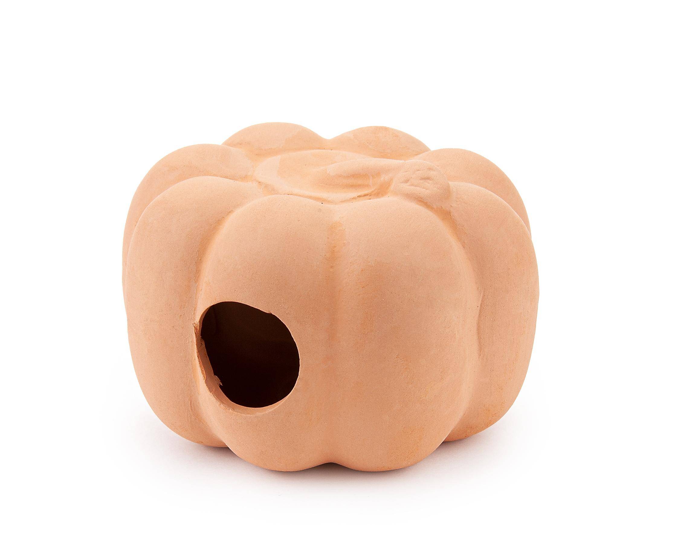 Ceramic decoration - pumpkin with hole Happet U951 - 8 cm