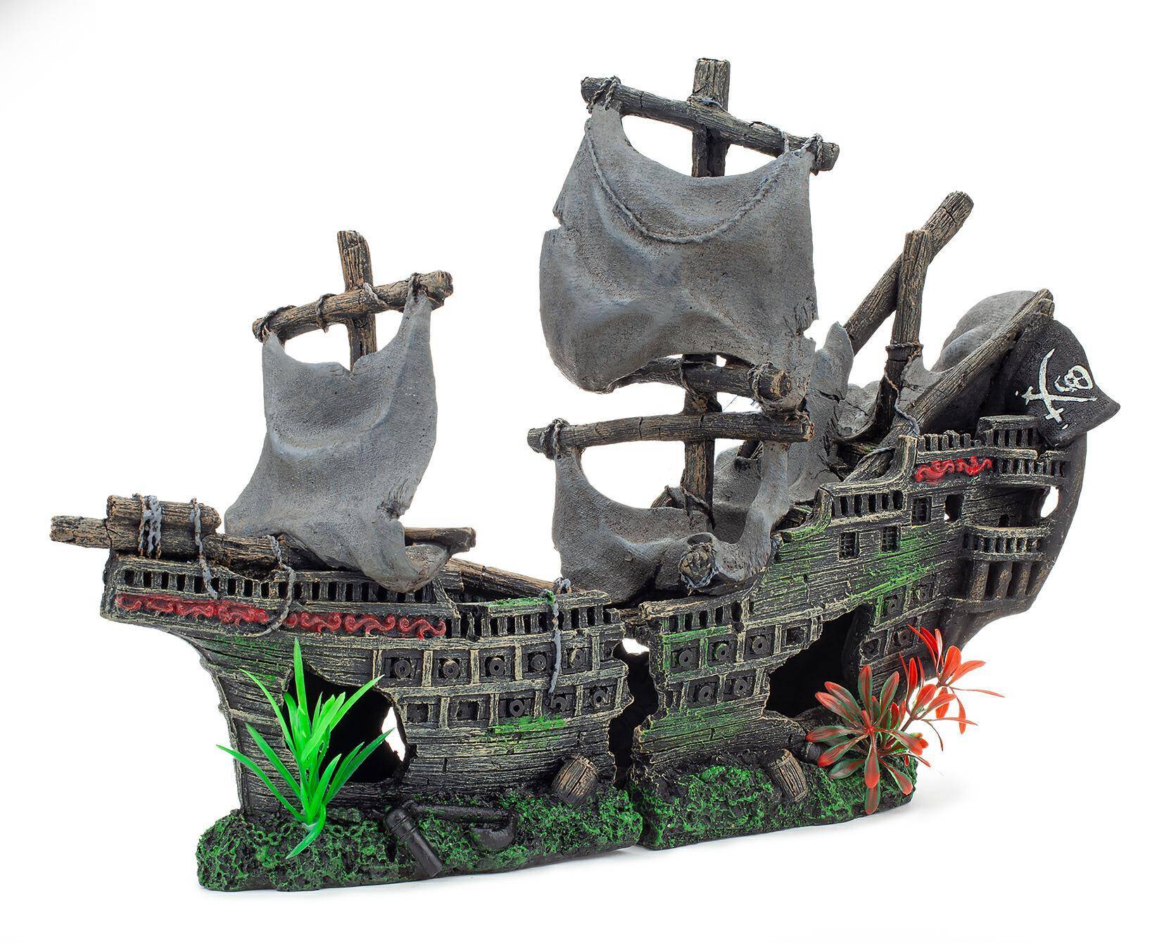 Resin ornament - Happet R097 shipwreck 42 cm