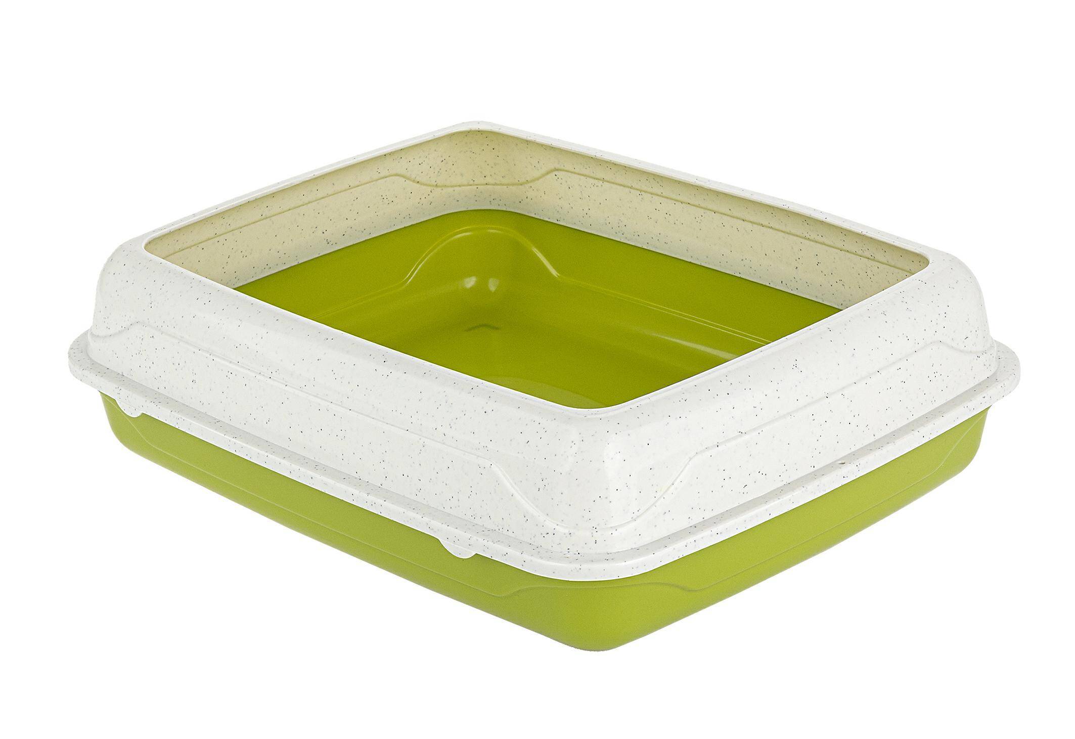 Cat Litter Tray PUSSY M / Lime - Happet