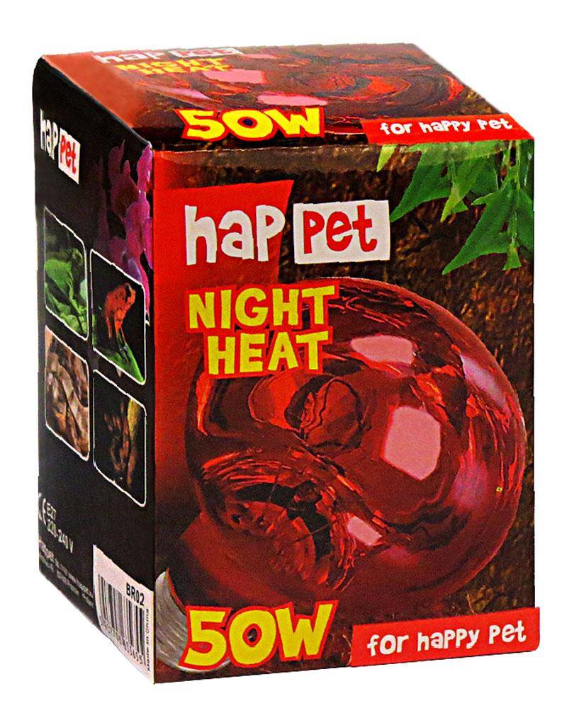 Żarówka Terra Night Heat UVA Happet 50W