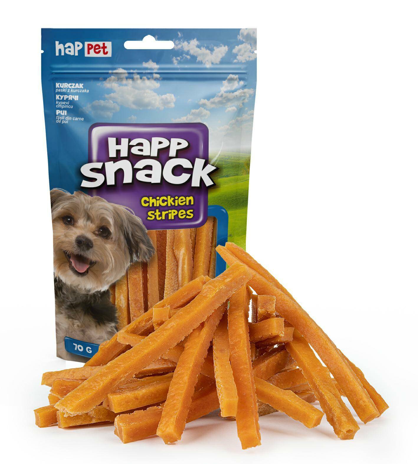 GC56 Dog treats - chicken strips 70g