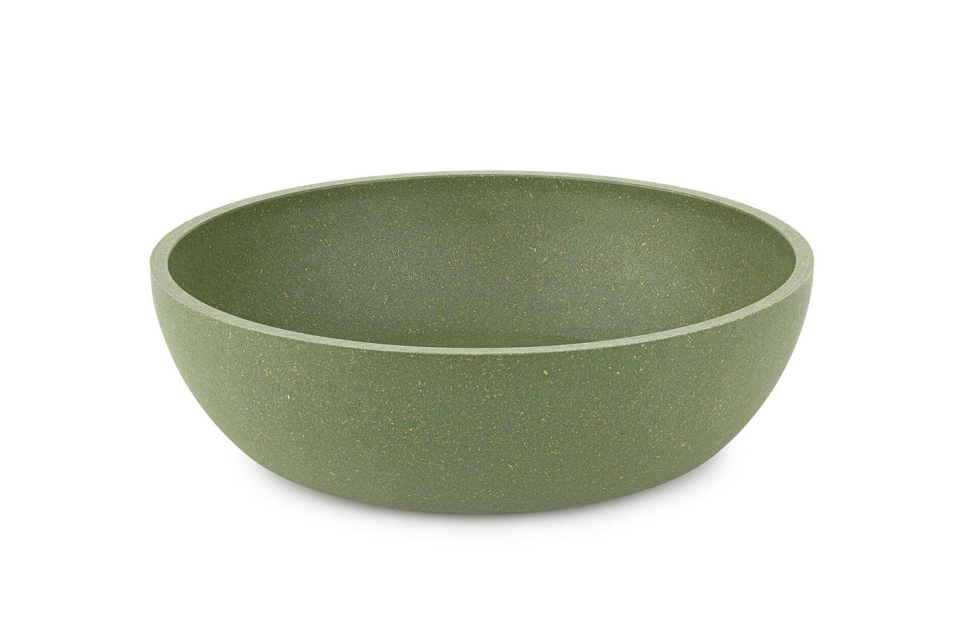 Bamboo bowl green 14cm 