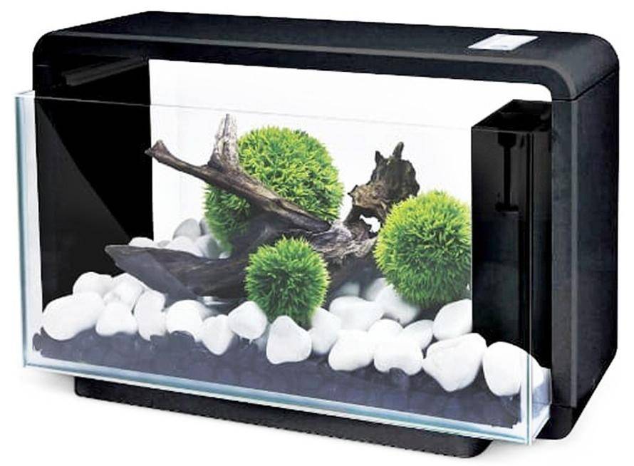 Aquarium with LED Lighting and Internal Filter, 25 Liters