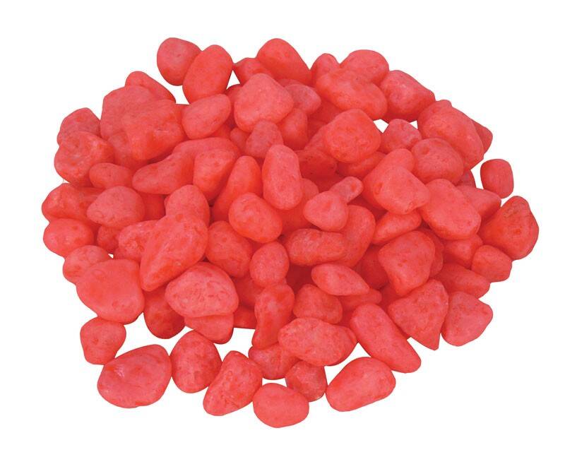 Gravel fluore red 0.7cm, 0.5kg