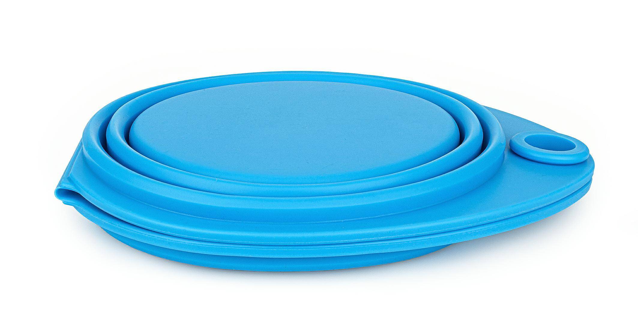 Double collapsable bowl 2x0,35l blue (Photo 3)