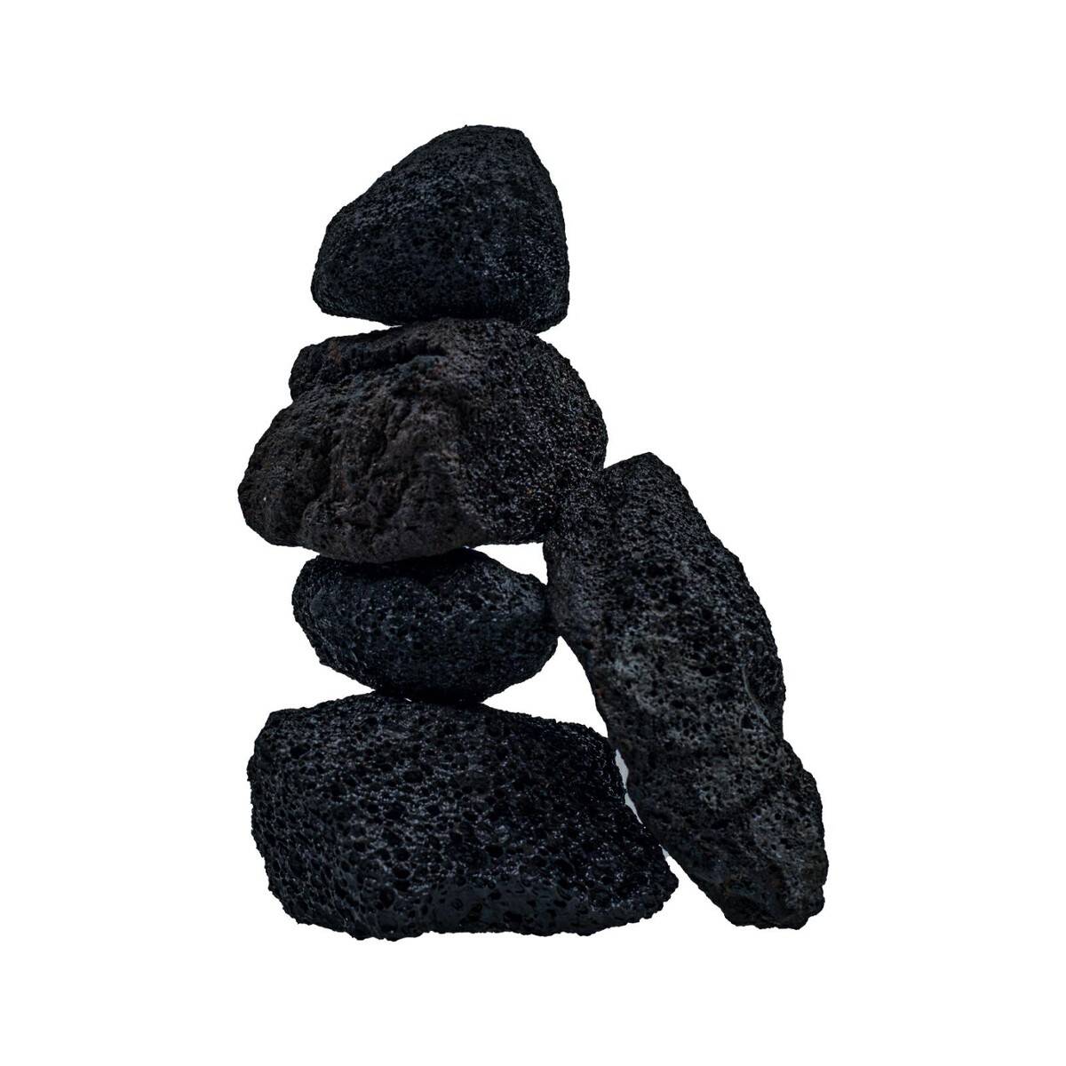 Schwarze Lava - Set für die Dekoration im Aquarium puzzle 0,5 kg Happet (S-D309KO)
