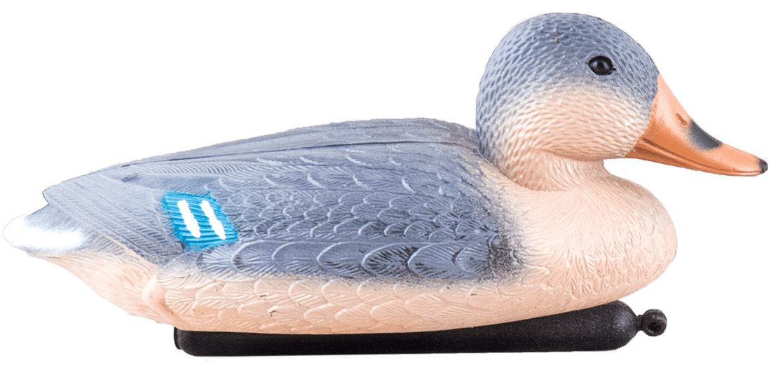 Plastic mallard duck - female