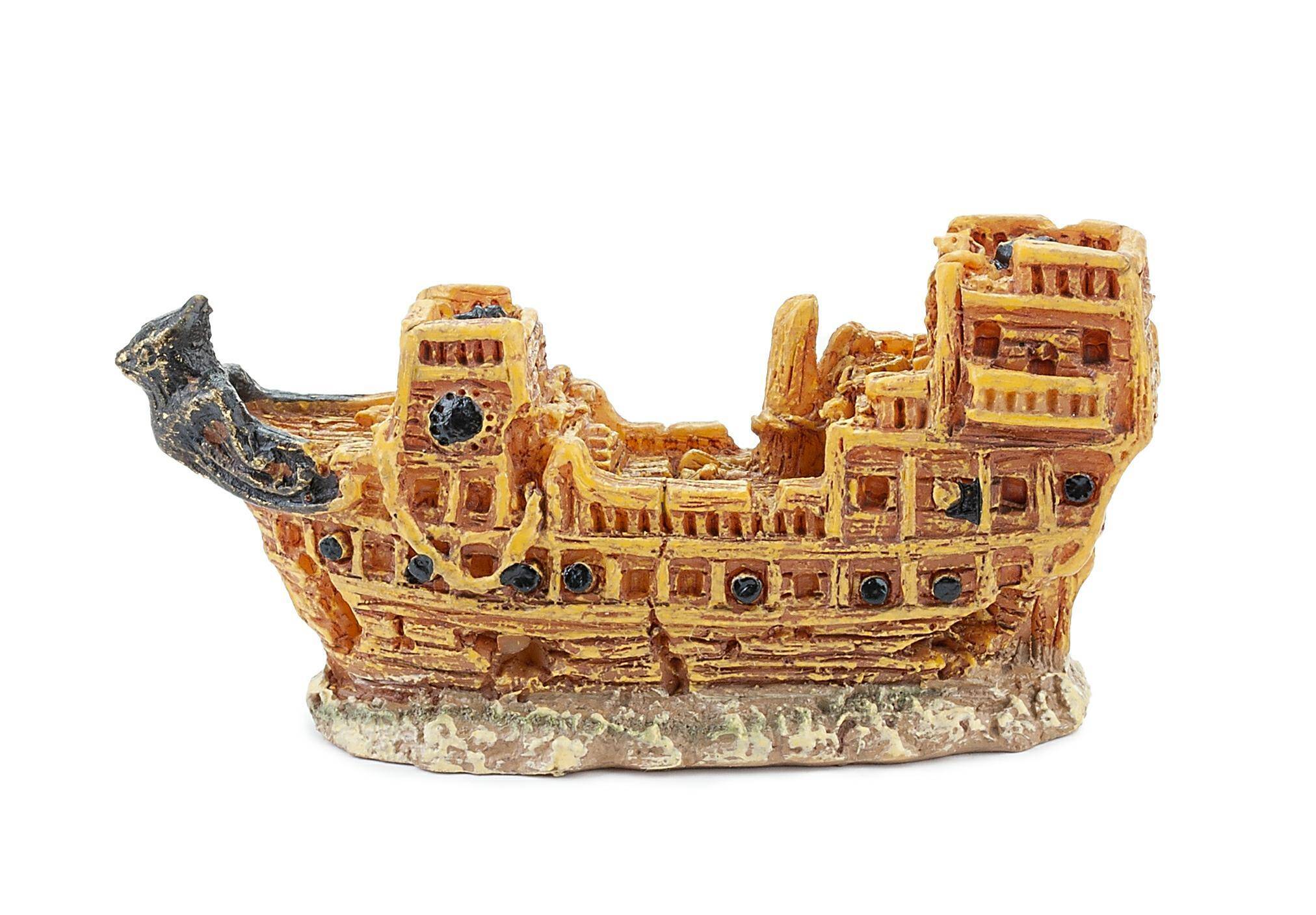 Resin ornament - Happet R103 shipwreck 6,5 cm