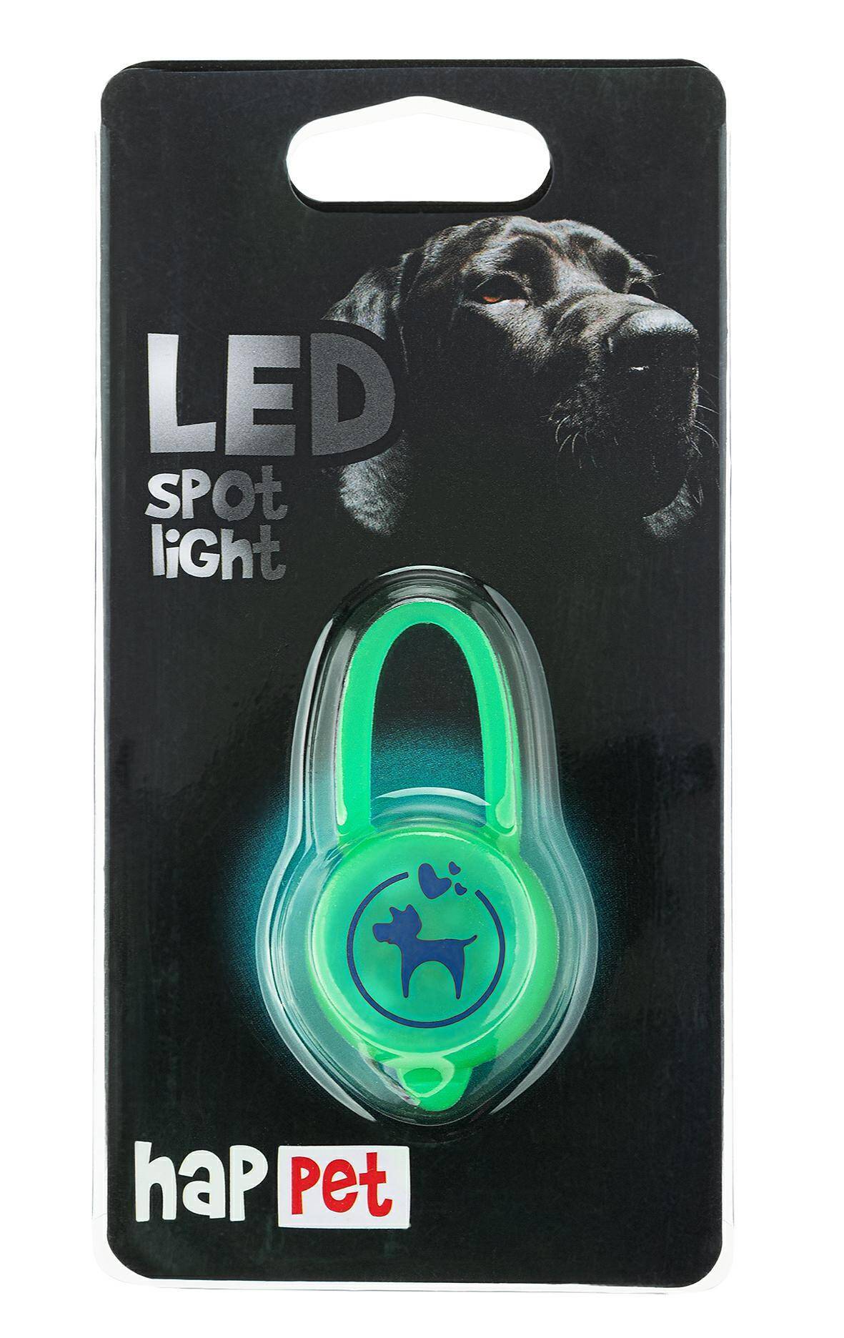 LED spot light silicone green (Photo 1)