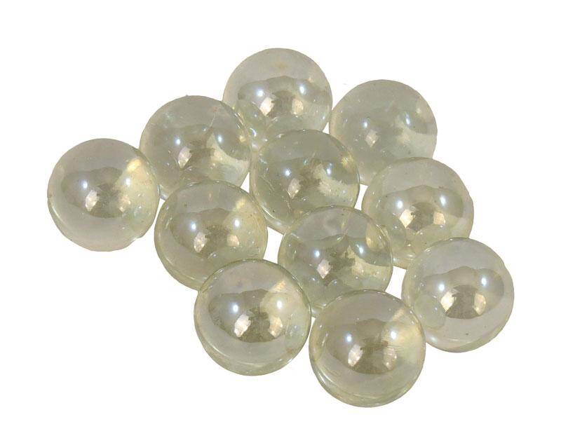 Glass ornaments balls transparent