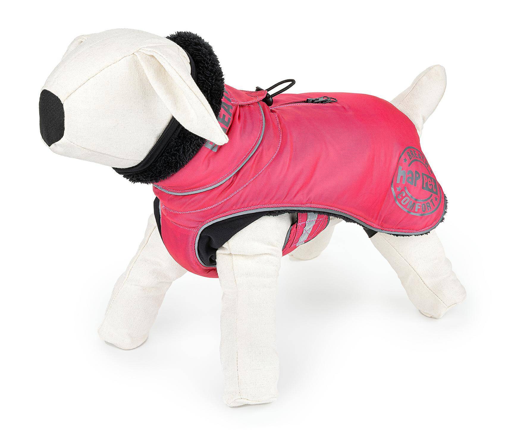 534B Dog Coat with a Double Collar