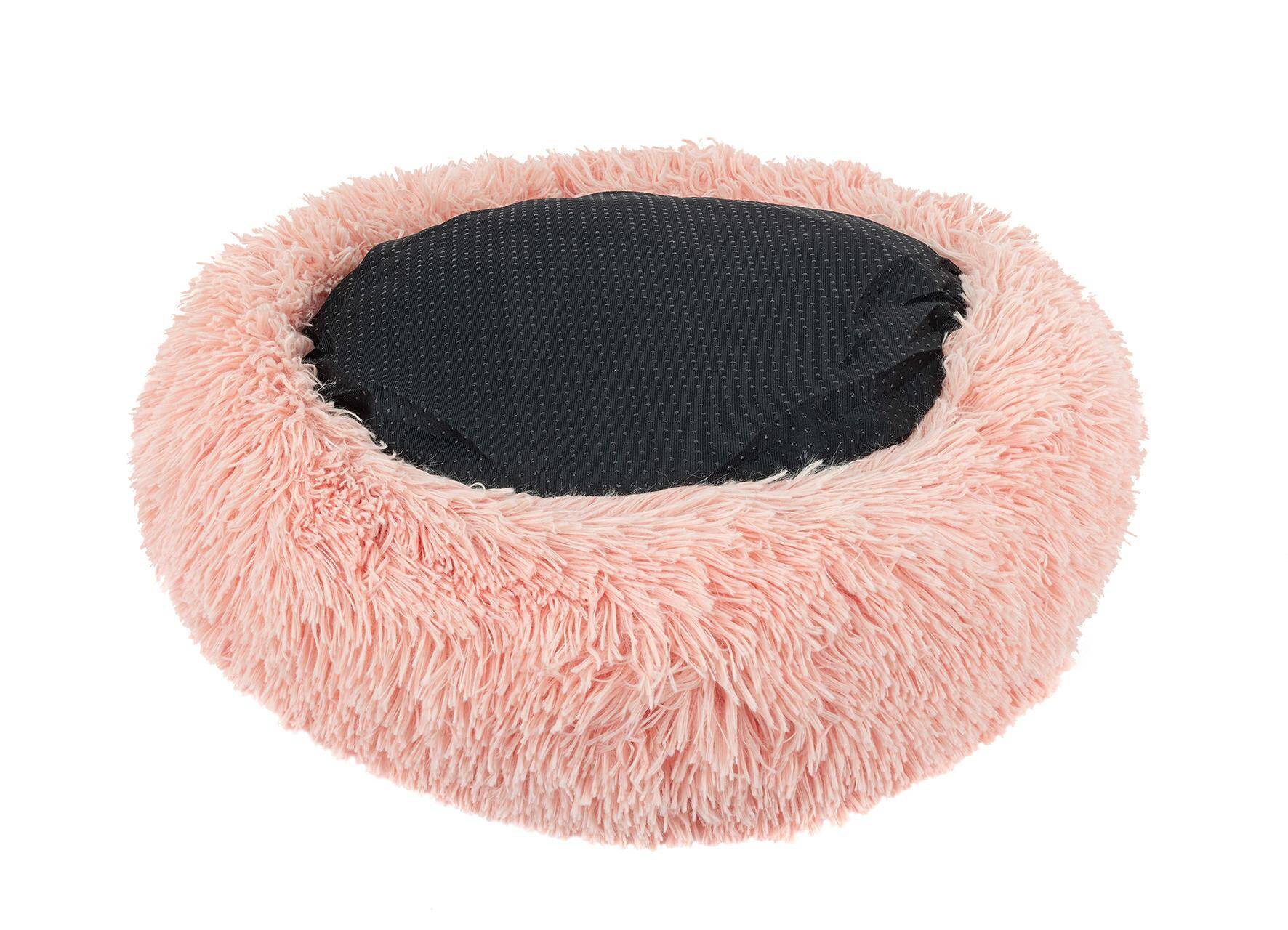 Plush pet bed pink XS 40cm (Photo 5)