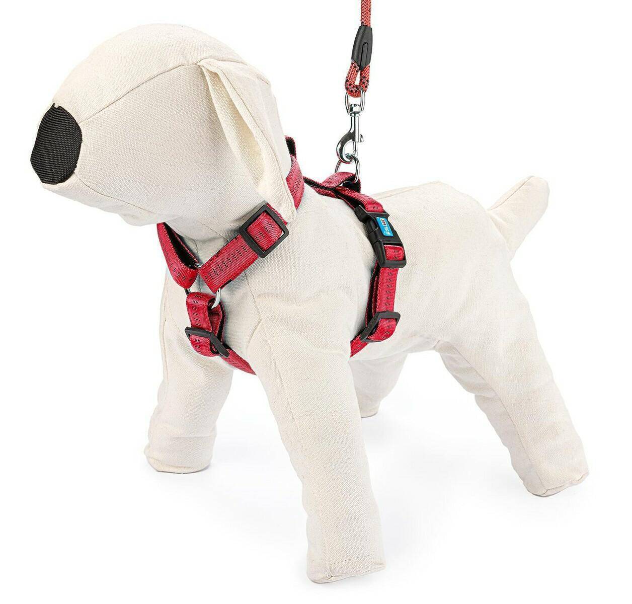'Soft Style'  Adjustable Harness M Red