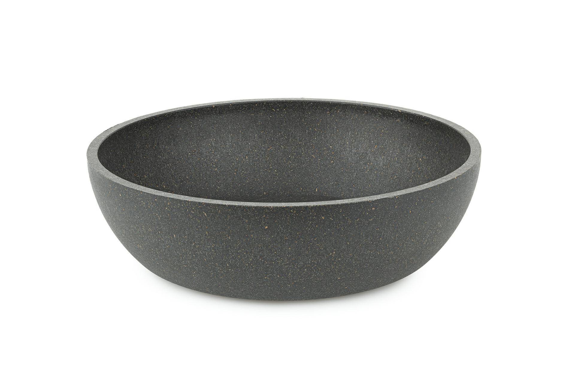 Bamboo bowl graphite 14cm