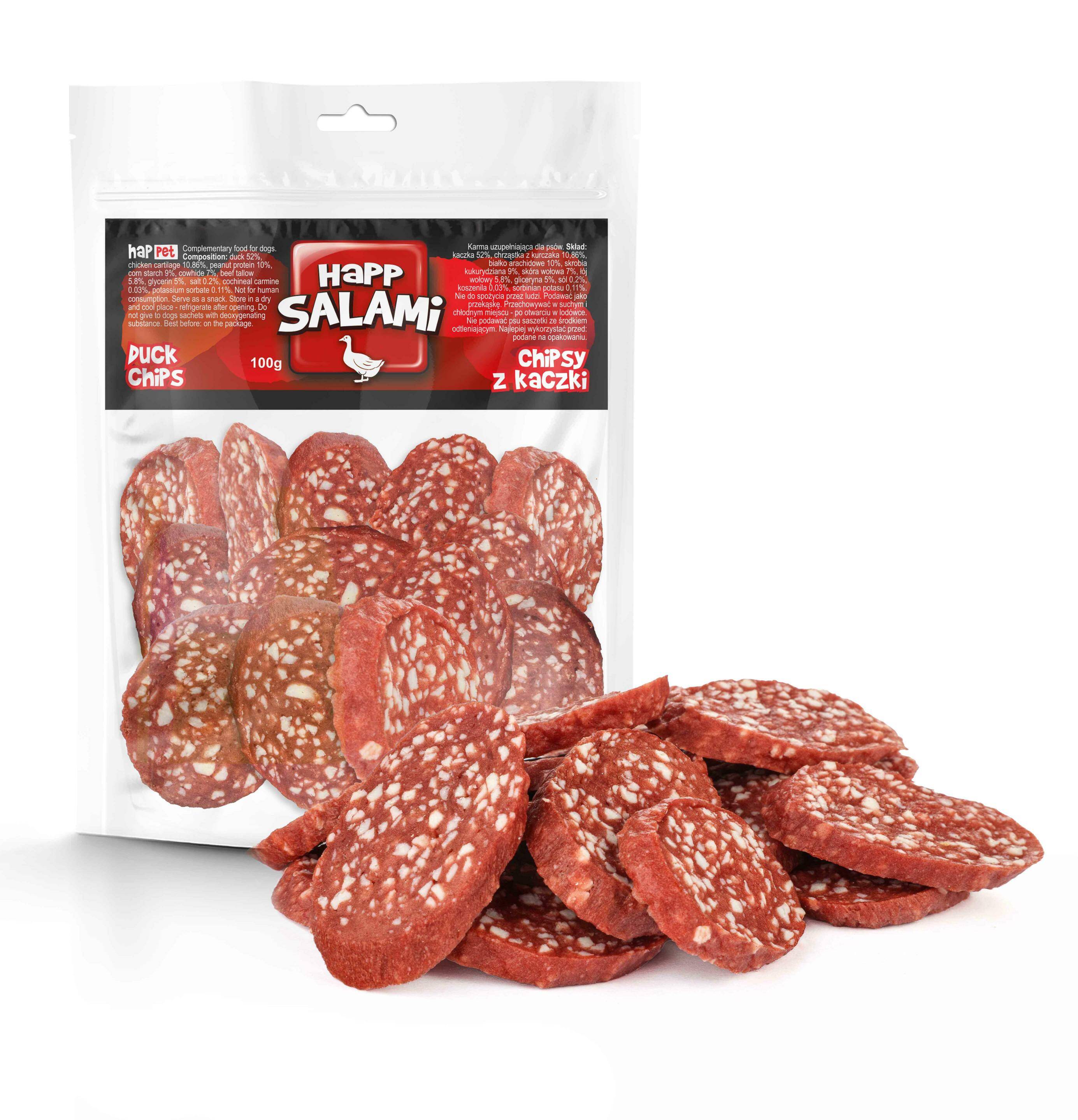 Duck Salami Chips 100 g