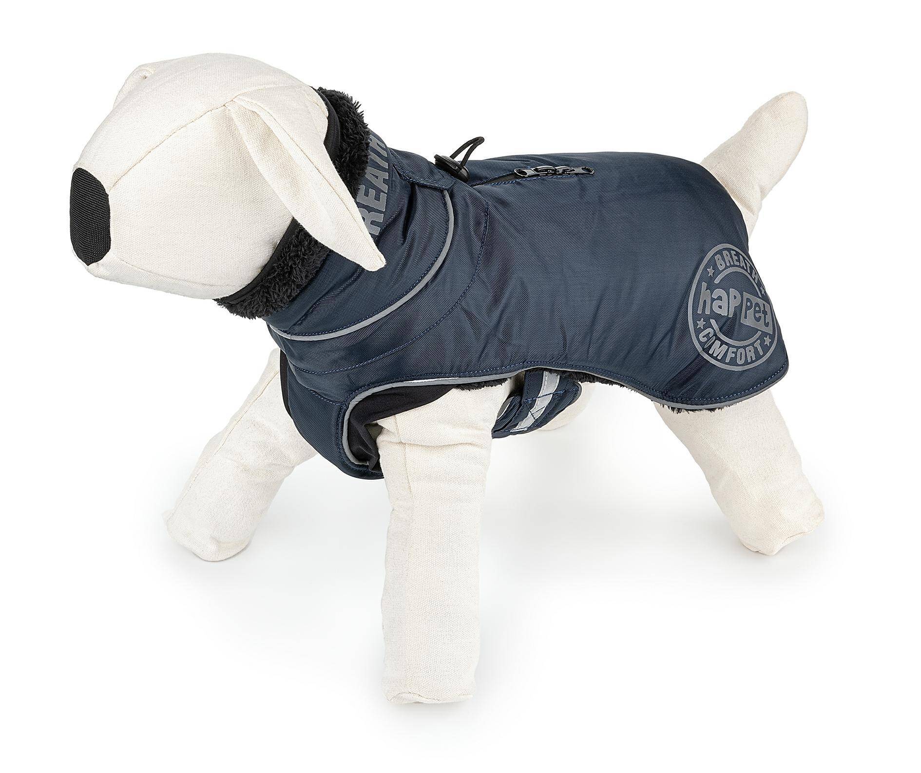 534A Dog Coat with a Double Collar