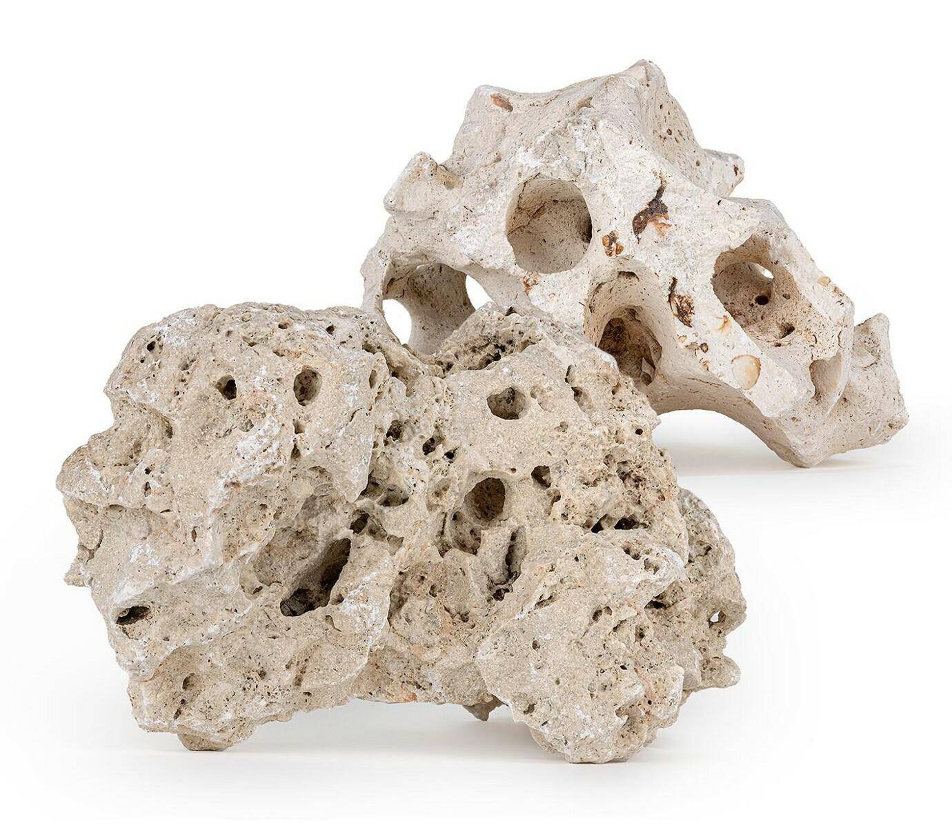 Drilled limestone 22-32 cm Happet DW1L, piece