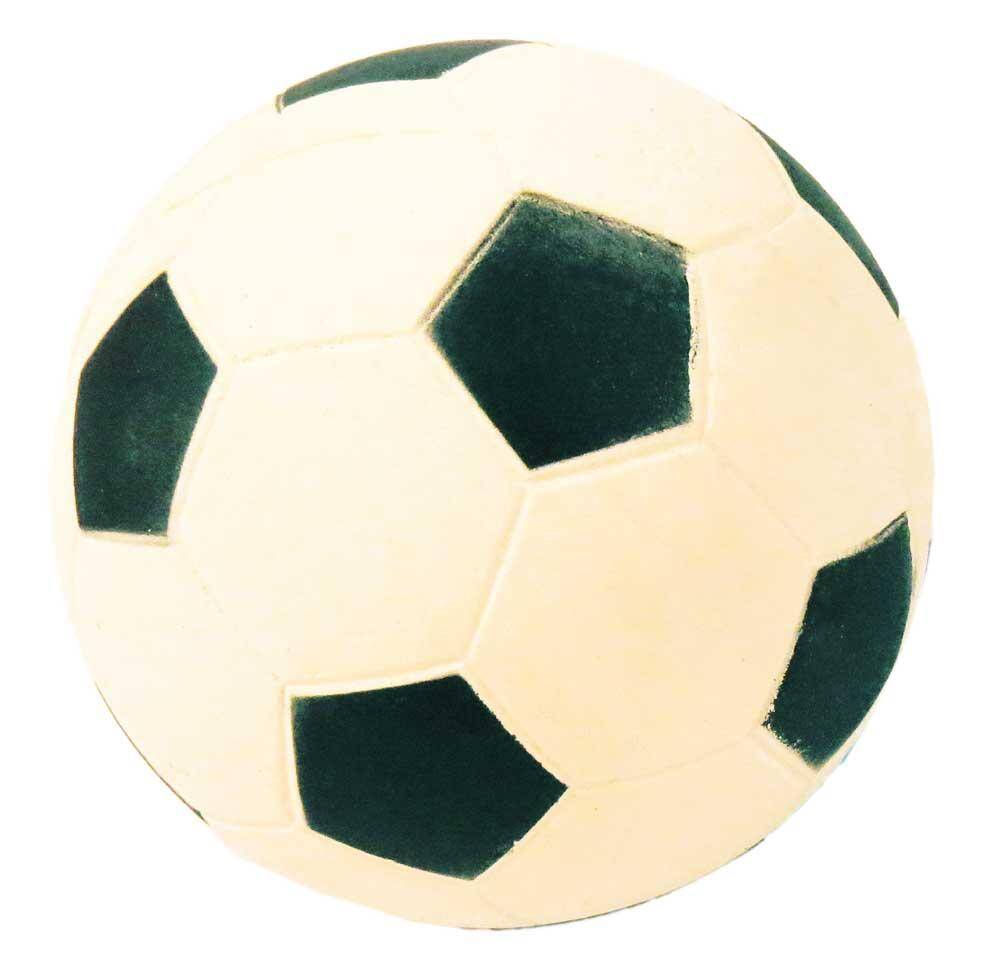 Zabawka piłka football Happet 90mm biało-czarna