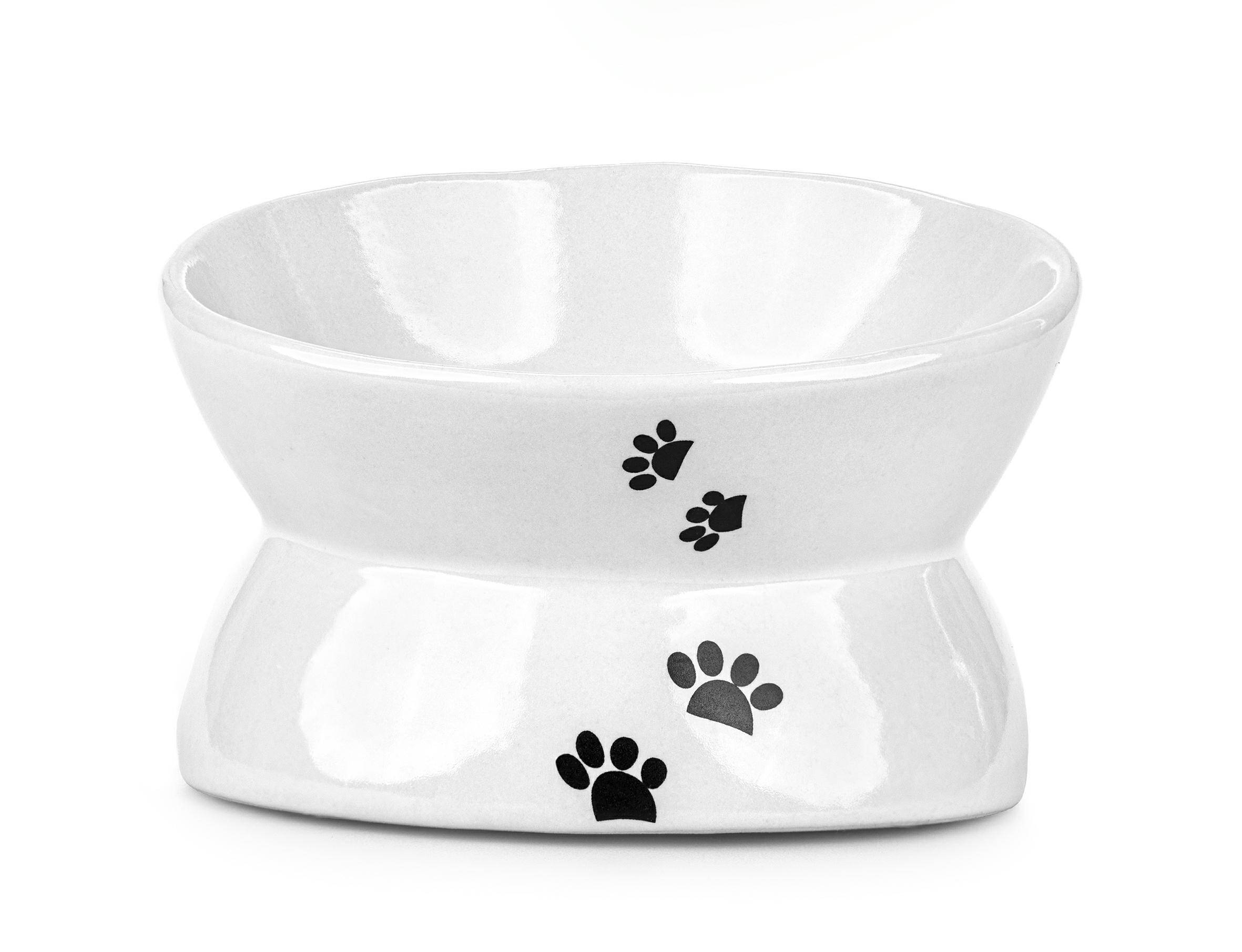 Ceramic raised bowl 13.5cm white (Photo 4)