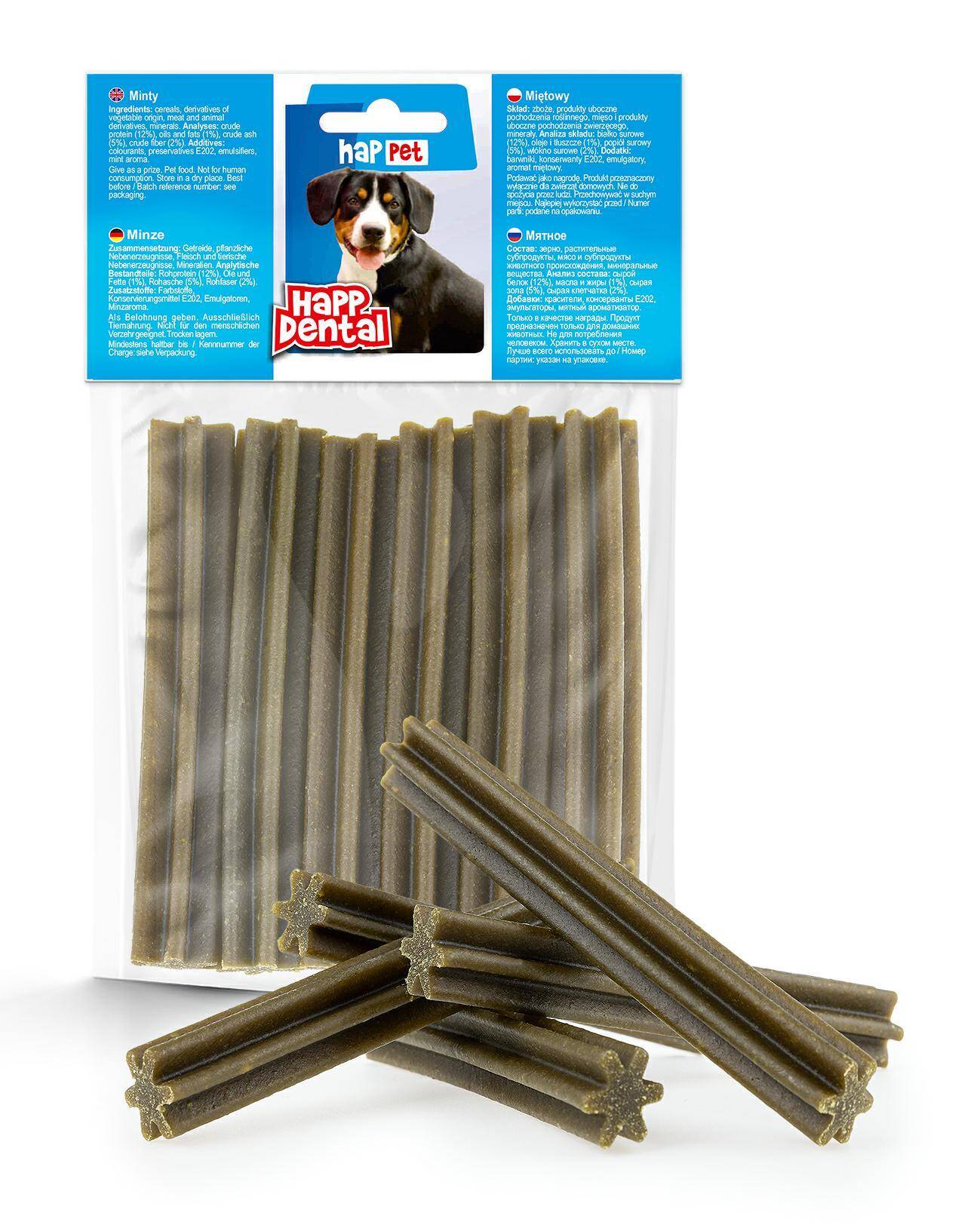 Dental for dogs mint 120g Happet (Z-HD02CM)