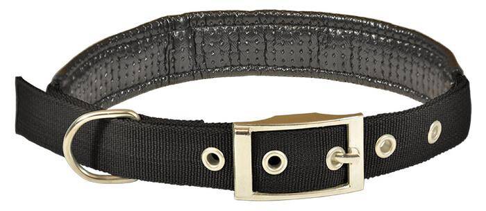 Dog-Collar / Black - Happet SI22 - 1,5cm