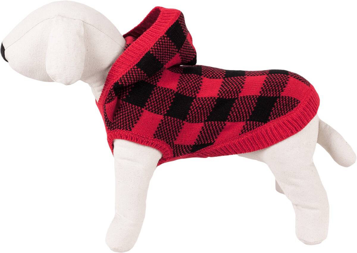 Sweterek dla psa Happet 420L z kapturem L-35cm (Zdjęcie 3)