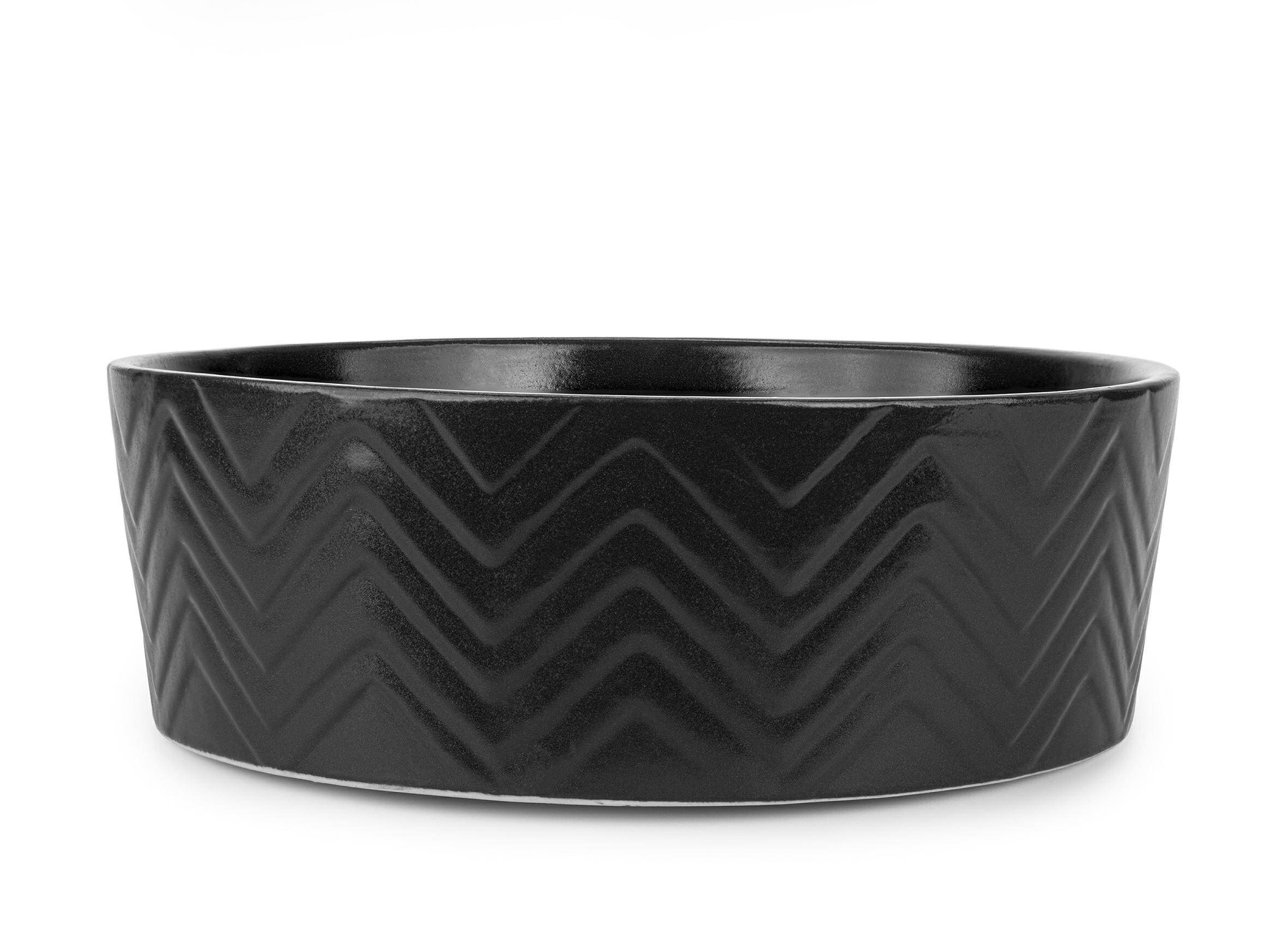 Ceramic bowl 18cm black (Photo 2)