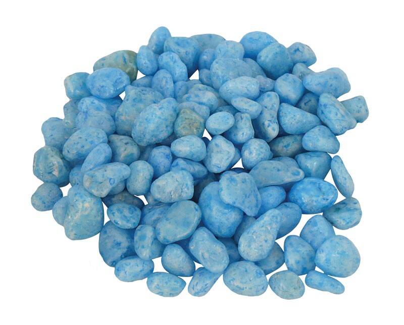 Gravel fluore blue 0.7cm, 0.5kg
