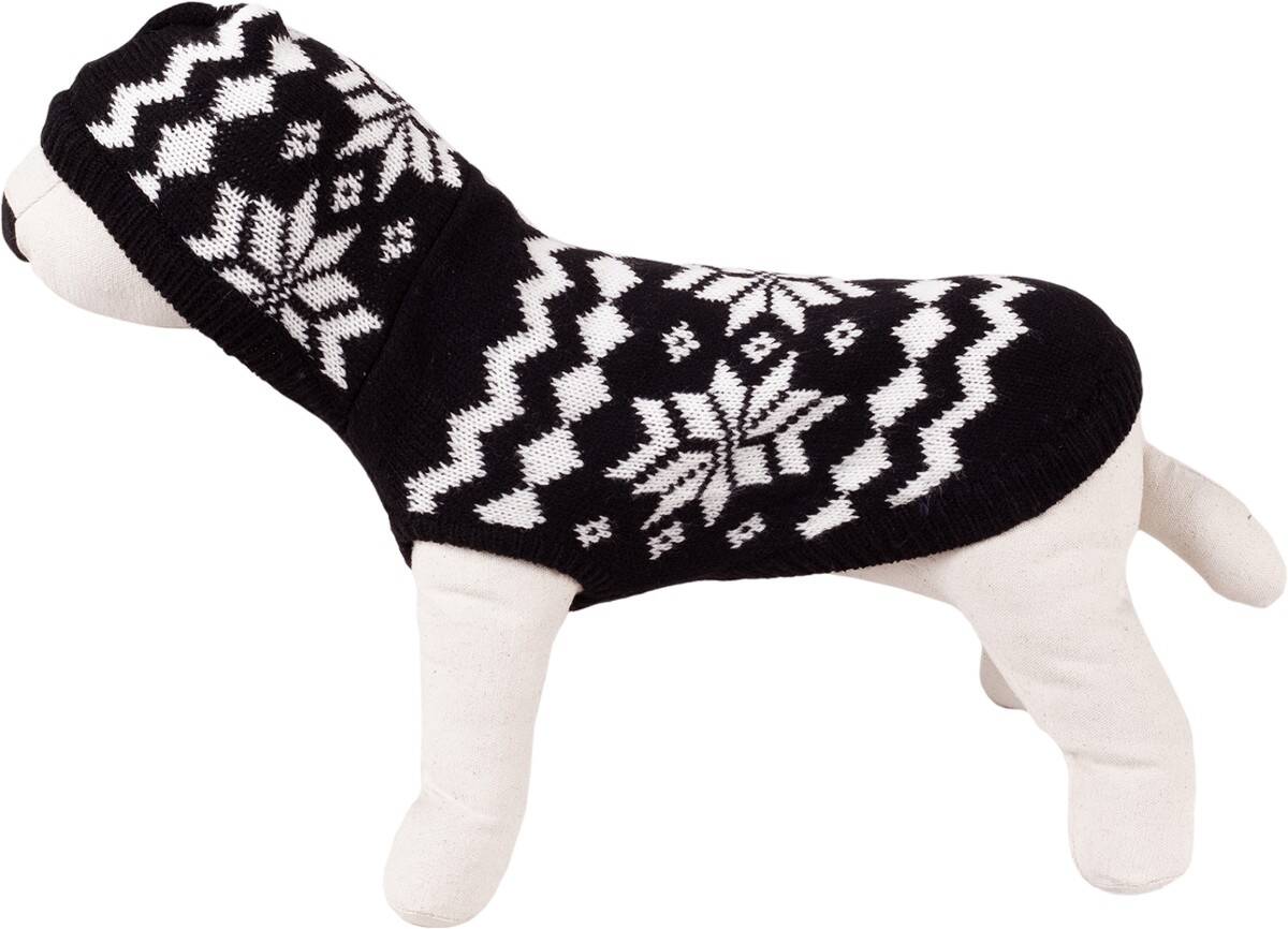 Sweterek dla psa Happet 450L z kapturem L-35cm (Zdjęcie 4)