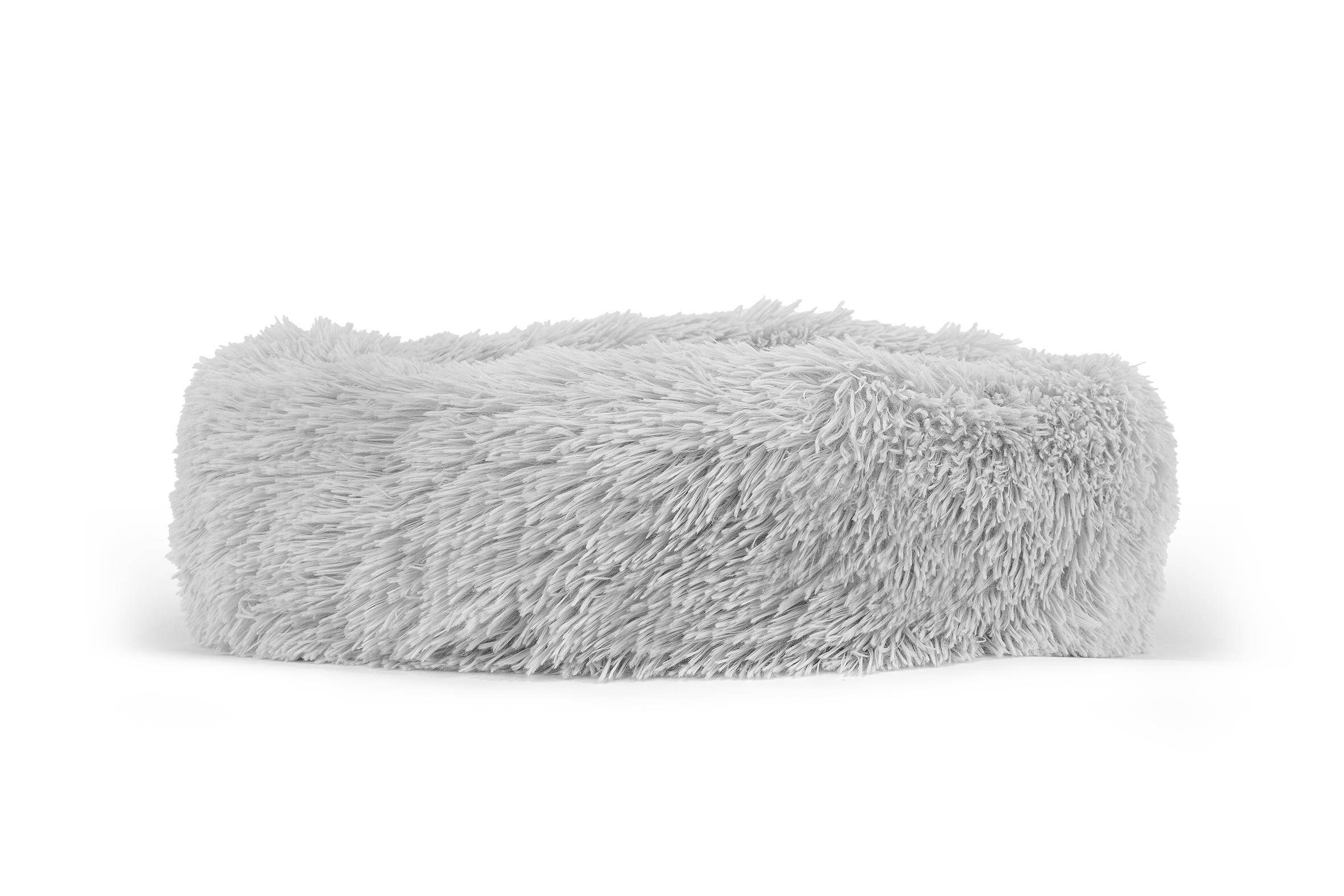 Plush pet bed grey S 50cm  (Photo 2)