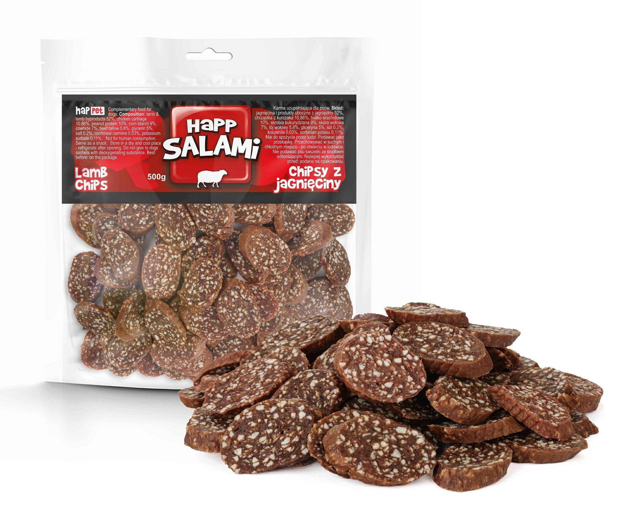 Lamb Salami Chips 500 g