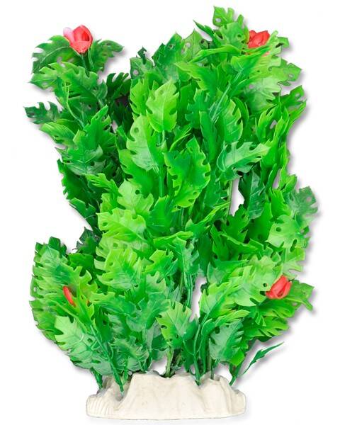 Aquarienpflanze, künstlich Folie 20cm 2f24 Happet (SR2F24GU)